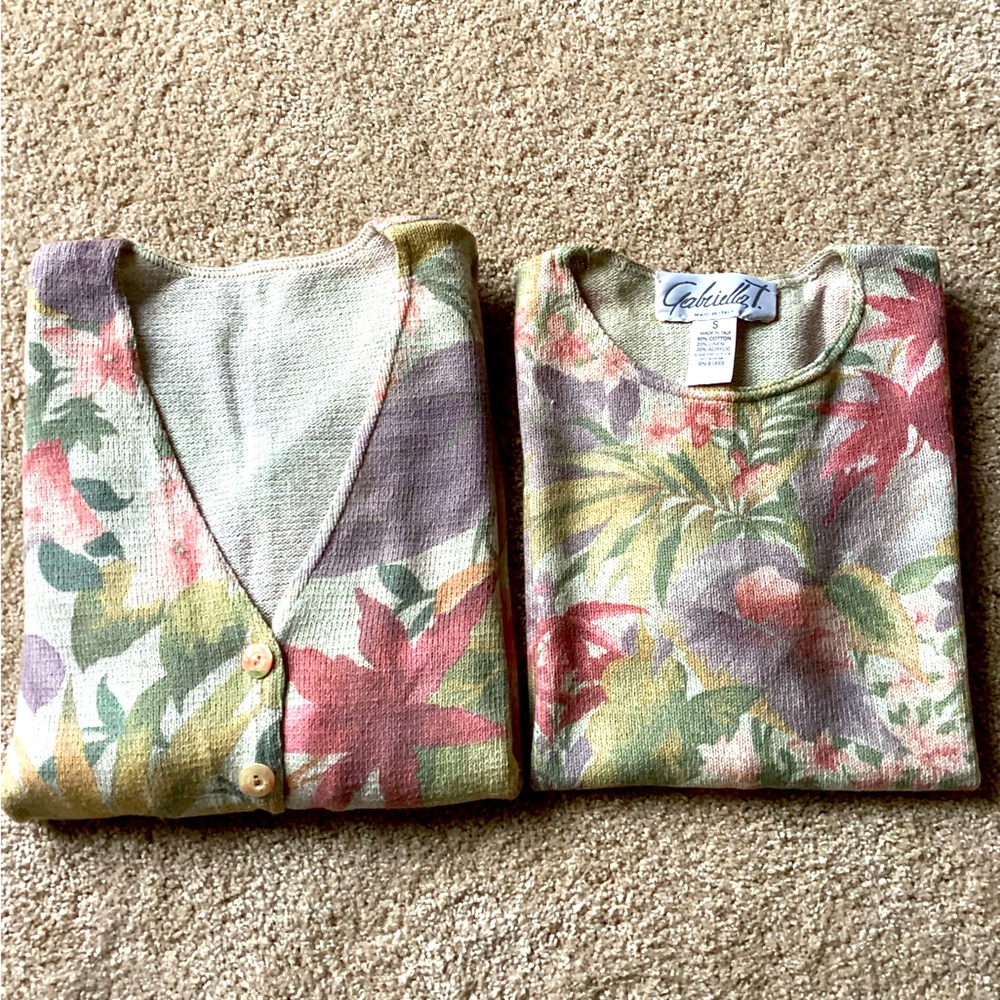 Sweater set neutrals